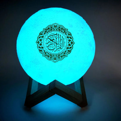 Moon light speaker connected